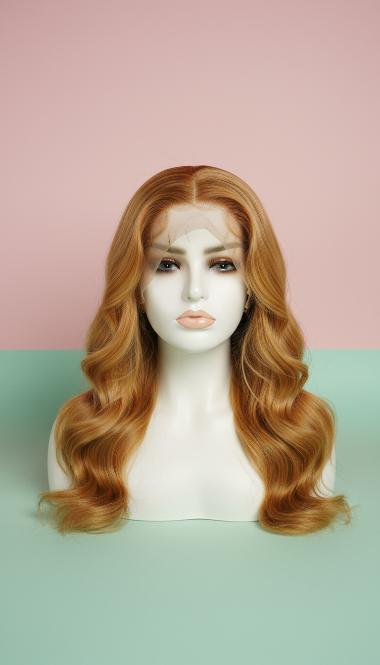 Sunlit Amber Body Wave Glueless Wig