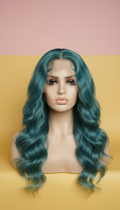 Teal Wave Deep Wave HD Lace Wig